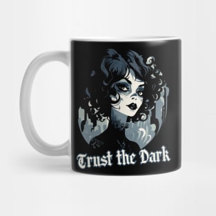 Funny Gothic Macabre Spooky Occult Creepy Halloween Mug